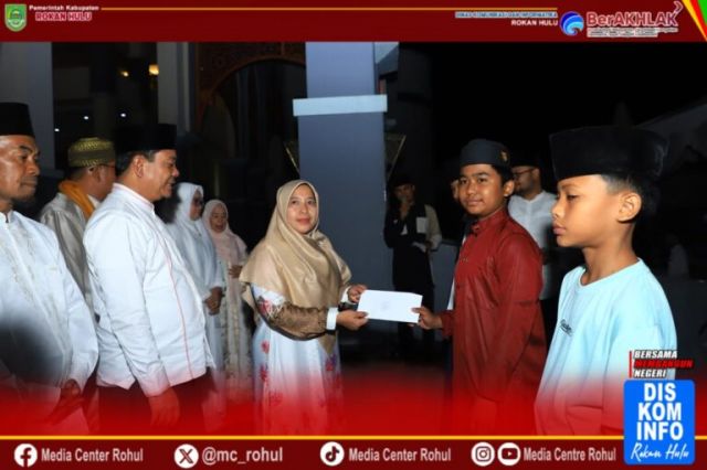 Pemkab Rohul Gelar Peringatan Maulid Nabi 1447 H, Wabup Syafaruddin Poti Ajak Masyarakat Introspeksi Diri